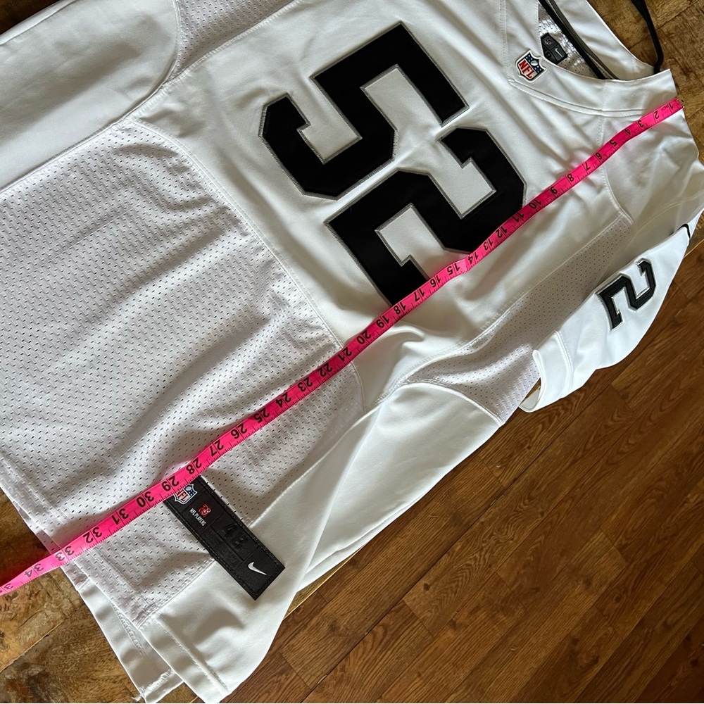 Mens Nike On Field NFL Jersey Sz 48 KHALIL MACK Raiders NFL Football Jersey - Picture 3 of 11